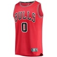 thumbnail image 2 of Men's Fanatics Coby White Red Chicago Bulls Replica Fast Break Jersey - Icon Edition, 2 of 6
