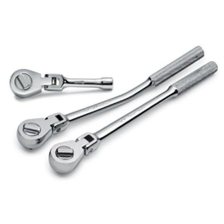 SK Hand Tools 3770- 10.8 Inch Professional Bent Flex Head Ratt .375 Inch Drive