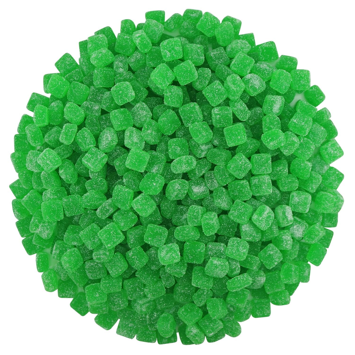 FirstChoiceCandy Sour Chewy Cubes Candy (3 Pound, Green Apple)