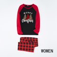 thumbnail image 4 of 2023 Christmas Couples Matching Pajamas Printed letters Men Velvet Family Matching Pajamas Christmas, 4 of 4