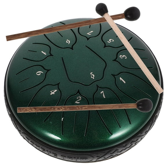 OFFIGAM Steel Tongue Drum Musical Instrument Set - Portable Drum for Beginners and Professionals, Ideal for Music Practice