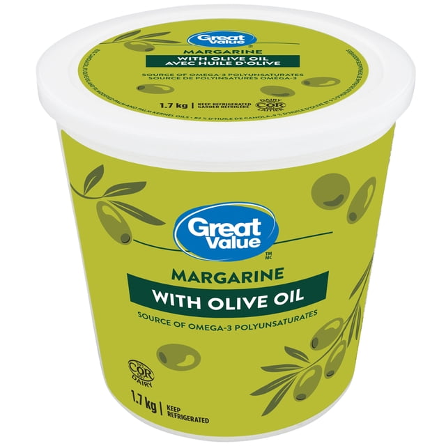 Margarine avec huile d’olive Great Value