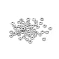 thumbnail image 1 of Unique Bargains Écrou Hexagonal en Acier Inoxydable 304 Métrique M3 Ton Argent 50 Pcs, 1 of 3