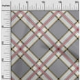 thumbnail image 1 of oneOone Cotton Silk Fabric Tartan Check Decor Fabric Printed BTY 42 Inch Wide, 1 of 4