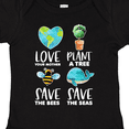 thumbnail image 4 of Inktastic Earth Day Plant a Tree Save the Bees Save the Seas Love Your Mother Earth Boys or Girls Baby Bodysuit, 4 of 5