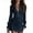#0270-Navy, variant on Sokhug Womens Faux Suede Western Dress Long Sleeve Lace Cuff Front Zipper Mini Cowgirl Dress