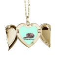 thumbnail image 1 of Asno africano Collar colgante en forma de melocotón con alas Unbranded M, 1 of 3