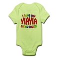 thumbnail image 1 of CafePress - I Love My YIAYIA Soooo Much! Body Suit - Baby Light Bodysuit, 1 of 1