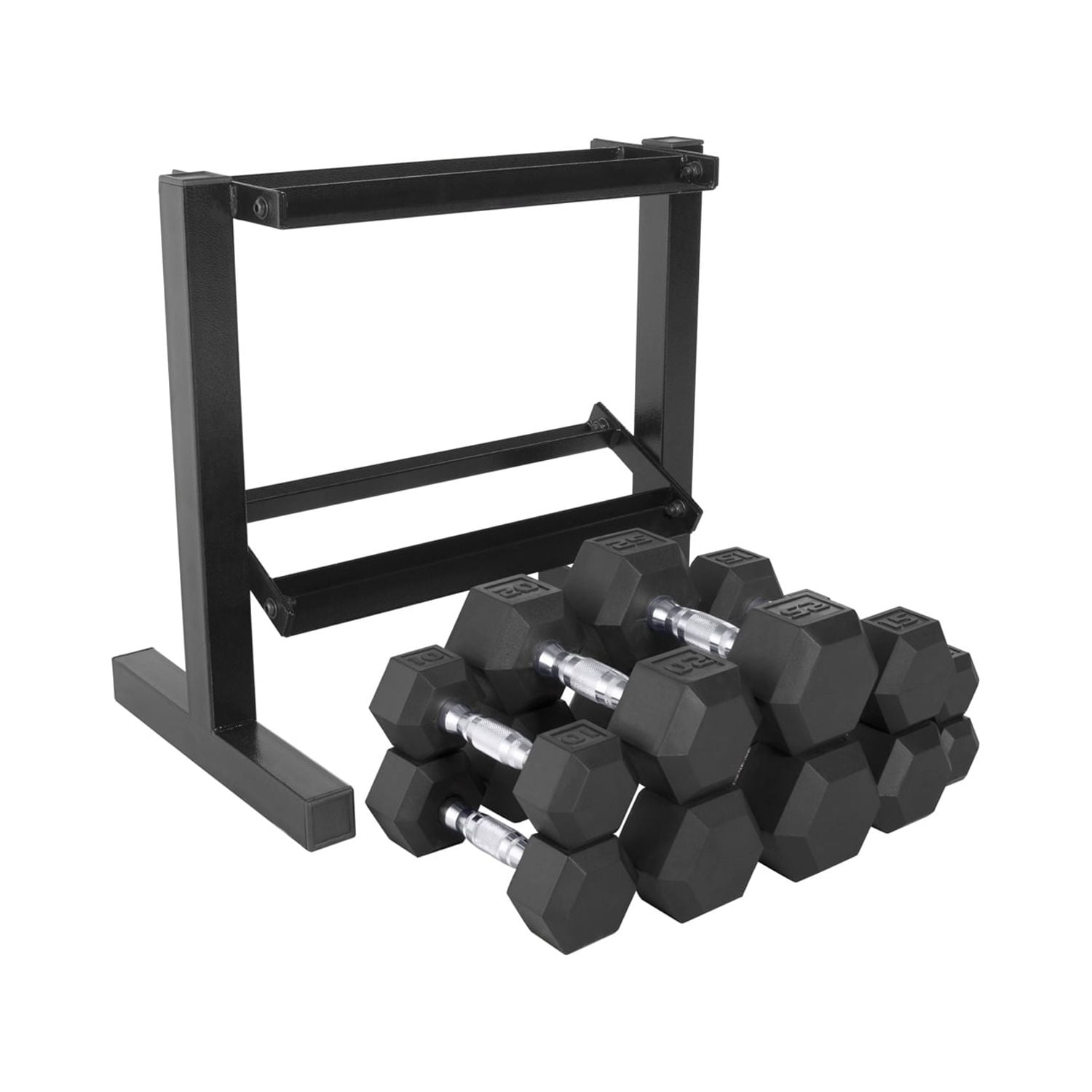 Cap barbell 150 lb eco dumbbell set with rack stores hotsell