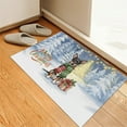 thumbnail image 3 of Merry Christmas Rat Terrier Snowy Winter with Gifts Tree Decorations Doormat Ratty Dog Lover Indoor Outdoor Welcome Mat - 12020, 3 of 5