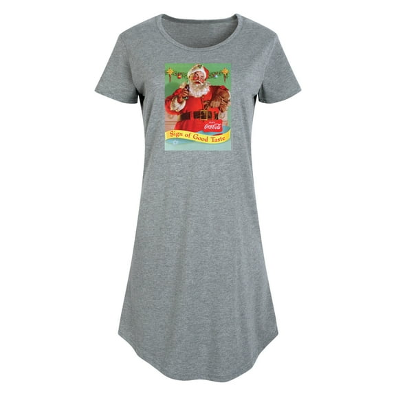 Coca-Cola - Sip Of Good Taste Vintage Coca Cola Santa - Women's Any Way Dress
