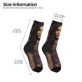 thumbnail image 5 of Nina Dobrev Vampire Diaries Adult Socks Breathable Cozy Soft Crew Socks Novelty Casual Calf Stockings For Men Women, 5 of 8
