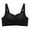 Black, variant on Women Wireless Seamless Bras Wireless Bras Light Padding Support And Lift Wireless Bras Seamless Bras for Women With Wide Straps Support Minimizer Bras
