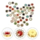 thumbnail image 2 of GOOHOCHY 200 piezas DIY Craft Rhinestones DIY Bow Tossress Decorations cosiendo materiales de bricolaje, 2 of 8