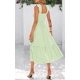 thumbnail image 2 of Vestido de verano PRETTYGARDEN a cuadros con cuello cuadrado y volantes, 2 of 9