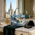 thumbnail image 4 of Women's Trendy Fashion Printed Handbag Shoulder Canvas Bag, 4 of 7