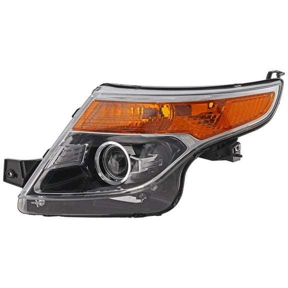 Headlight Compatible with 2011-2015 Ford Explorer 2.0L 3.5L I4 Ti-VCT Left Driver Side XENON REPF100346 290HP