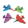 Fun Express Superhero-Shaped Gliders - Toys - 24 Pieces