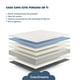 thumbnail image 4 of Colchon Individual Caja Espuma Premium Con Colchoneta Topper Sobrecolchon COLORDREAMS azul Individual, 4 of 9