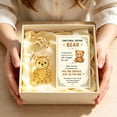 thumbnail image 6 of Emotional Support Glass Animal Gift Set, Cute Pocket Hug Desk Decor with Encouragement Card, Meaningful Animal Designs, Comfort Gift for Friends, Coworkers and Family, A, 6 of 8