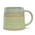 thumbnail image 1 of Abbott Collection AB-27-POTTERY-BLU Tasse de Style Rustique de 4 Po, Bleu et Vert, 1 of 1