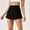 Black, variant on Womens Skorts Skirts Tennis Trendy Green Solid Color Comfortable Mini Skirts for Women Athletic