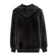 thumbnail image 4 of FKELYI Butterfly Skull Zipper Hoodies Casual Long Sleeve Hoodie Sweatshirt Halloween Gift Size XS Soft Party Women Zip Up Jacket with Pocket, 4 of 6