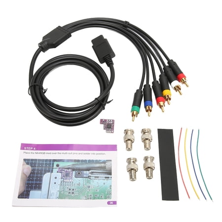 For N64 NTSC To RGB Output Module, For N64 RGB Modchip Stable Simple ...