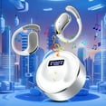 thumbnail image 4 of Amzcrzy Electrónica para hombres Organizador de electrónica Cámara digital Auriculares inalámbricos Bluetooth de diadema abierta - Sin dolor - Seguros para deportes y correr - Ideales para música y l, 4 of 4