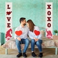 thumbnail image 4 of Hirigin Store Valentine's Day Porch Sign Letters Gnome Print Hanging Door Banner for Holiday Indoor Outdoor Decorations, 4 of 7