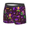 thumbnail image 2 of Kll Mardi Gra2 Men'S Cotton Boxer Briefs Underwear-Large, 2 of 9