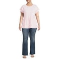thumbnail image 2 of Terra & Sky Women's Plus Size Bootcut Jeans, 2 of 6