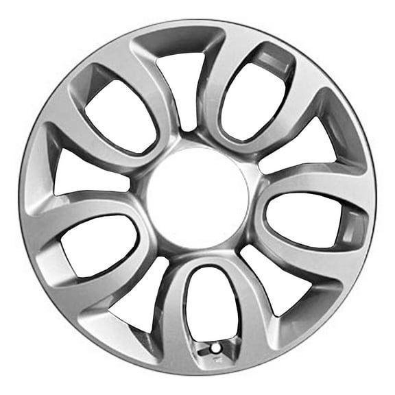 Fiat 500 500L Wheel 2014-2019 17" Factory OEM Silver 5RM72MD9AA