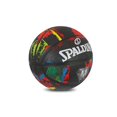 thumbnail image 2 of Spalding Marble Rubber Basketball (Black), Size: 7, 2 of 6