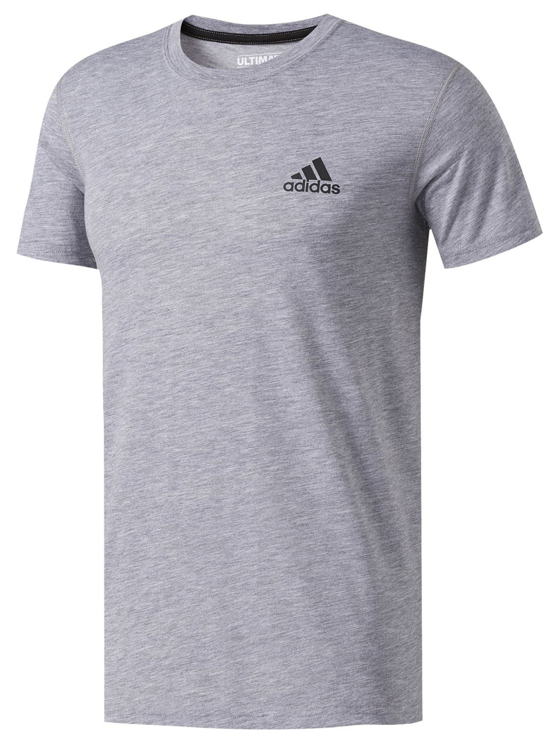 Adidas - Adidas Mens Ultimate Short Sleeve Tee Shirt (Medium Grey ...