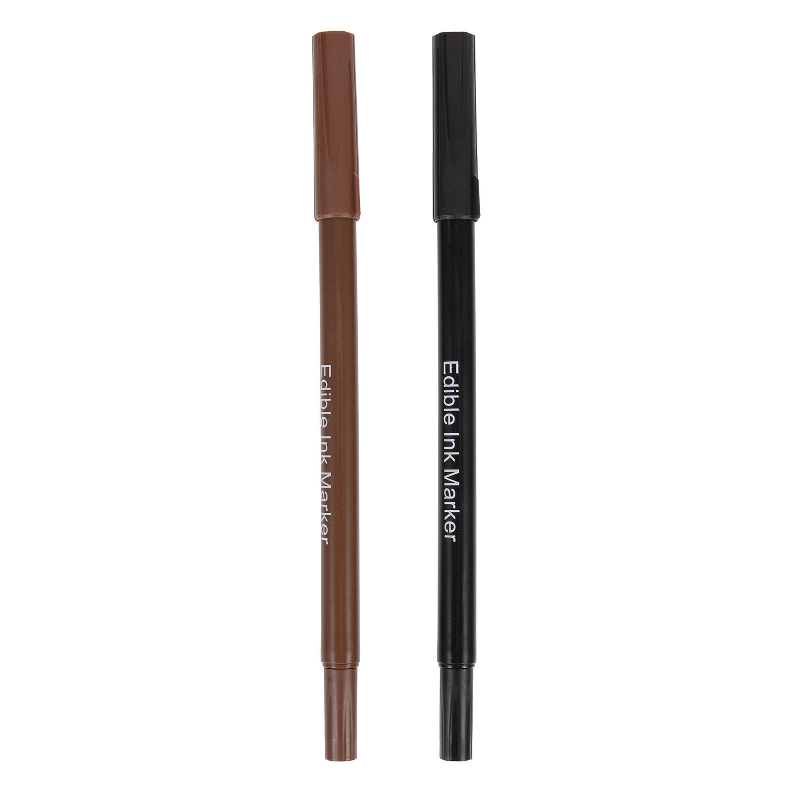 OUNONA 2Pcs Food Coloring Markers Edible Markers for Cookie Baking