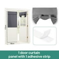 thumbnail image 2 of Rideaux Occultants pour Porte-Fenêtre, Rideaux d'Intimité pour Porte en Verre, 2 of 8