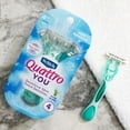 thumbnail image 2 of Schick Quattro YOU Sensitive Women's Disposable Razors, 4 Ct, 2 of 9