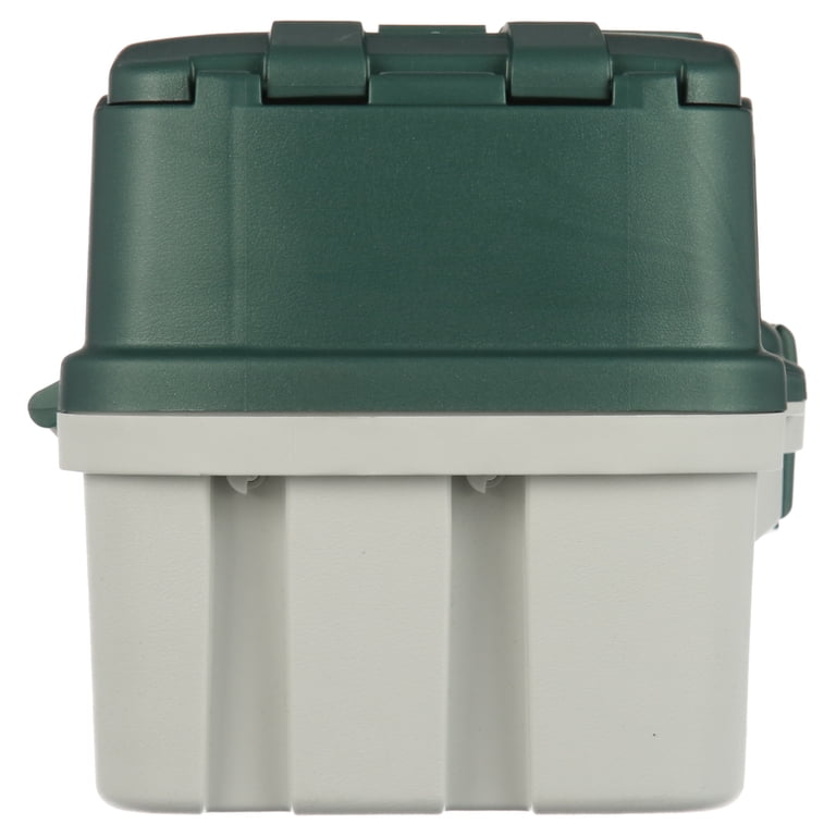 Free Shipping! Plano Tackle Box with 3 Cantilever Trays, Green Metallic Lid, White Storage, Brass Bailed Latch - Walmart.com Free Shipping! Plano Tackle Box with 3 Cantilever Trays, Green Metallic Lid, White Storage, Brass Bailed Latch - Walmart.com
