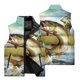thumbnail image 3 of Chaqueta sin mangas de otoño e invierno para hombre con patrón de pesca, chaqueta con cremallera de cuello alto a prueba de viento y cálida, chaleco, 3 of 5