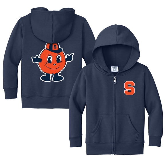 Toddler Chad & Jake  Navy Syracuse Orange Logo Full-Zip Hoodie Jacket