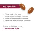 thumbnail image 6 of Bariatric Advantage Omega-3 300 - High DHA & EPA Content - Concentrated Triglycerides Fish Oil - Antioxidants Supplement* - Fish Oil DHA EPA - 270 Softgels - Lemon Lime, 6 of 7