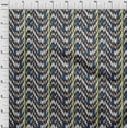 thumbnail image 3 of oneOone Silk Tabby Fabric Stripe & Chevron Ikat Decor Fabric Printed BTY 42 Inch Wide, 3 of 4