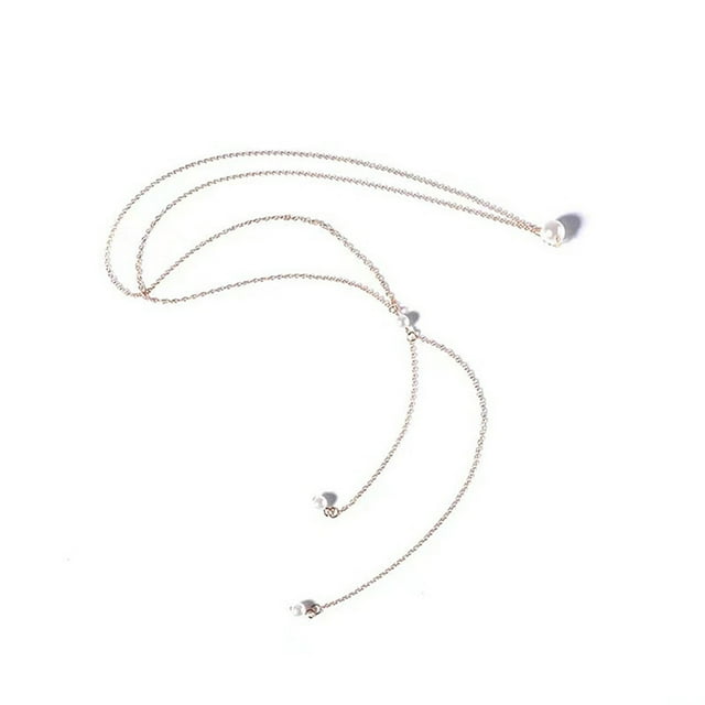 Sonducket Collar deslizante de aleación para mujer, cadena galvanizada de repuesto, gargantilla ajustable con estilo para banquete y fiesta, adorno Ropa, zapatos y accesorios Miscelánea Oro Sonducket AP015788-01