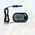 thumbnail image 1 of Termómetro digital LCD para acuario con ventosa, temperatura del terrario del tanque de peces para peces y reptiles, 1 of 9