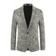thumbnail image 5 of BLAZERS PARA HOMBRES INSPIRADOS EN CHIC, ESTAMPADO DE ANIMALES, SOLAPA CON MUESCA, AJUSTE DELGADO, 2XL, Marrón, 5 of 6
