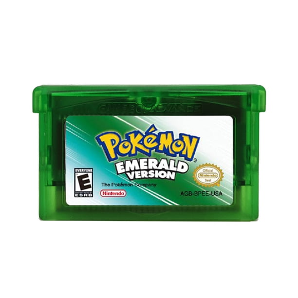 Tarjeta De Juego De Consola De Cartucho De Video NDSL GB GBC GBM GBA SP Tarjeta de juego Pokemon Ruby Versión Tarjeta de juego (Verde)
