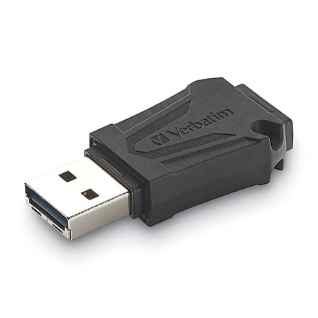 Verbatim 64GB ToughMAX USB Flash Drive 64 GB - USB 2.0 - Black - Lifetime Warranty