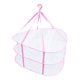 thumbnail image 1 of EeaseMX Tendedero plegable de 3 niveles, malla para ropa, cesta para ropa interior, ropa de bebé, almohadas para muñecas y peluches (azul), 1 of 7