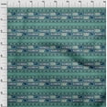 thumbnail image 3 of oneOone Tissu Popeline de Coton Imprimé Bloc Ethnique Tissu au Mètre 56 Pouces de Large, 3 of 4